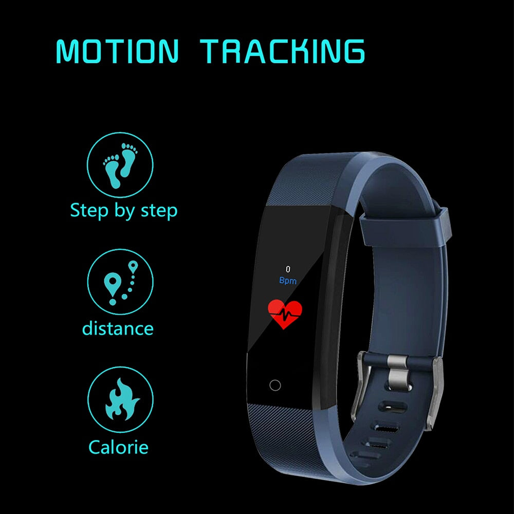 115Plus Fitness Tracker with Heart Rate & SpO2