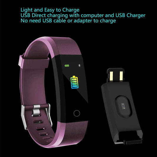 115Plus Fitness Tracker with Heart Rate & SpO2