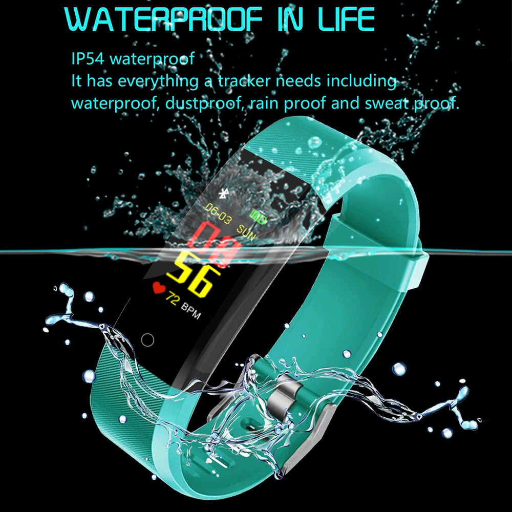 115Plus Fitness Tracker with Heart Rate & SpO2
