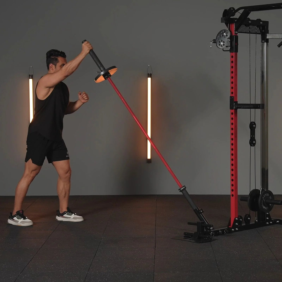 HR05 Plate-Loaded Half Rack Functional Trainer