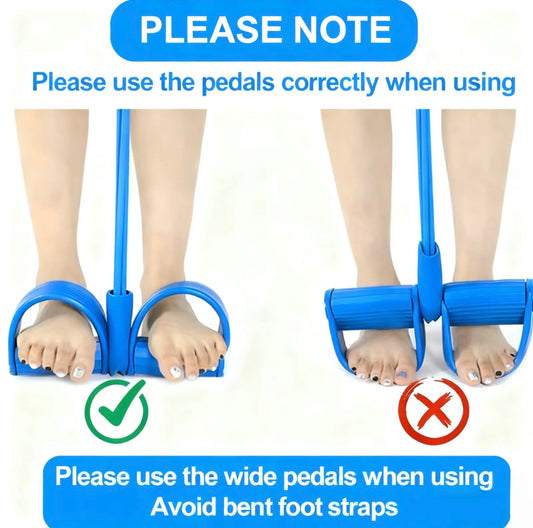 PowerPedal Resistance Bands, Full-Body Workout