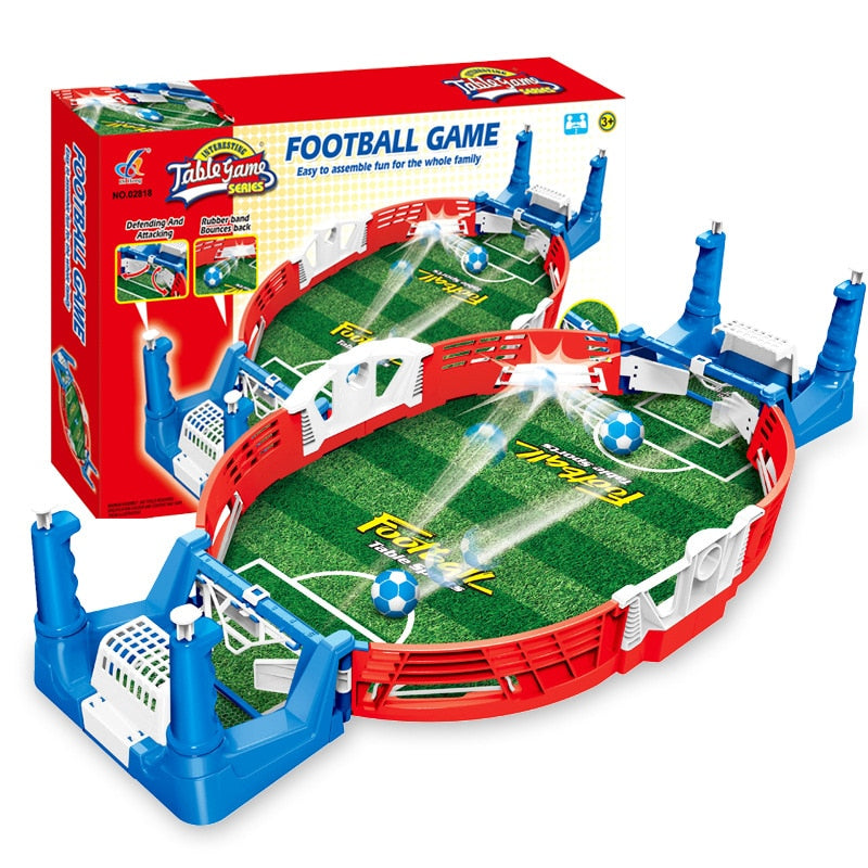 Tabletop Soccer Game, Portable Mini Football Kit