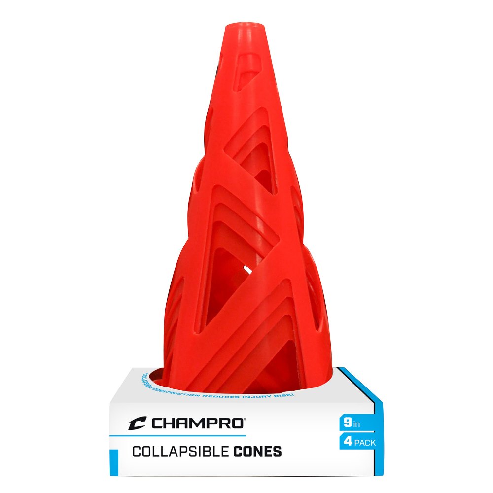 Collapsible Training Cones, 4-Pack