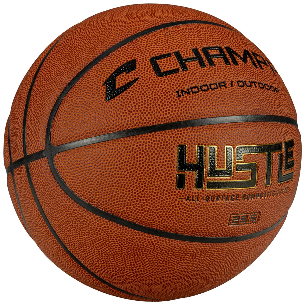 Hustle Indoor/Outdoor Composite Basketball, view 2