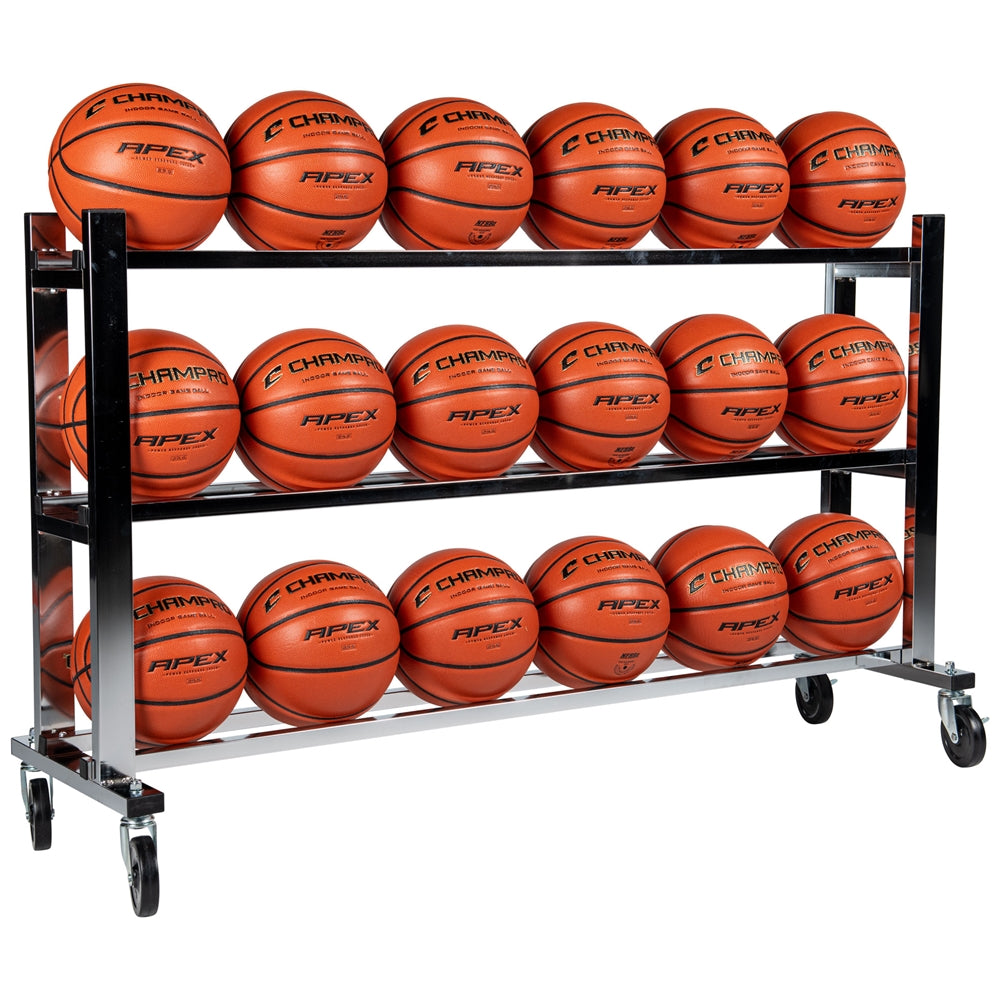 Monster Ball Cart, Basketball Storage Rack
