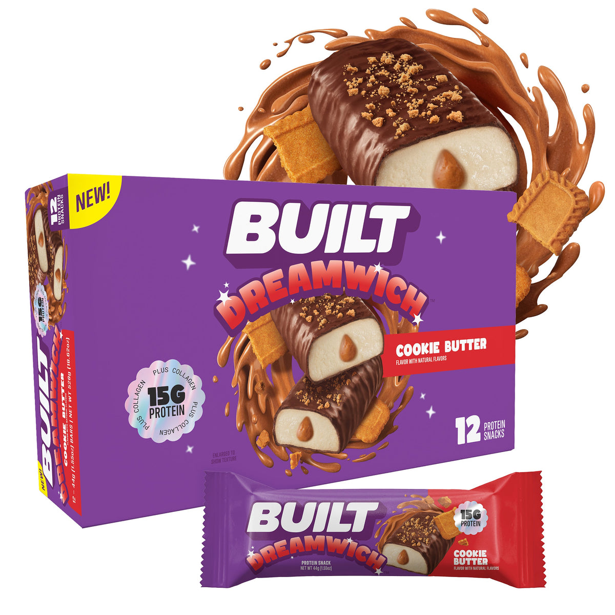 Dreamwich Cookie Butter Protein Snack