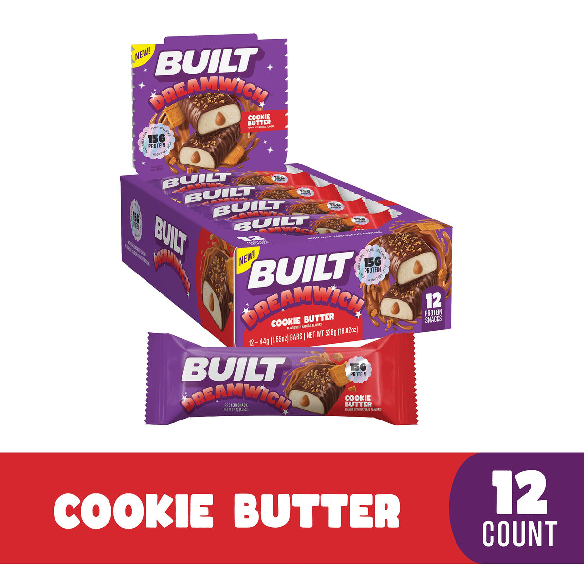 Dreamwich Cookie Butter Protein Snack