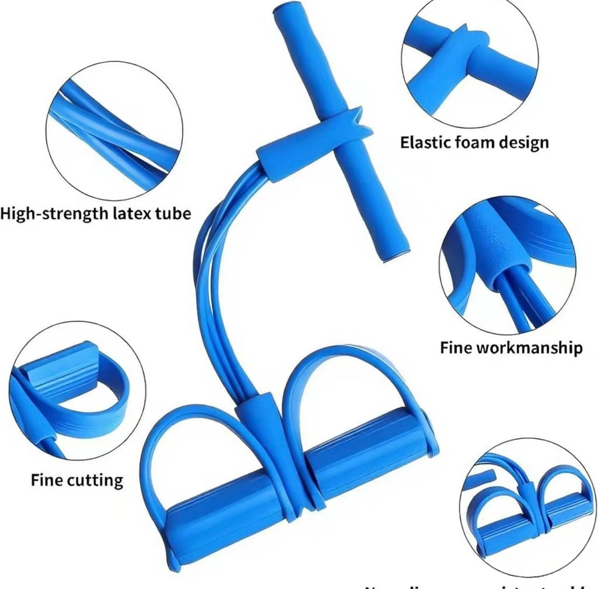 PowerPedal Resistance Bands, Full-Body Workout