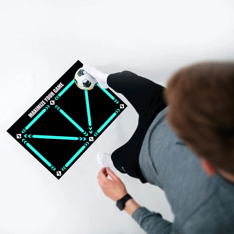 Foldable Non-Slip Football Dribble Training Mat