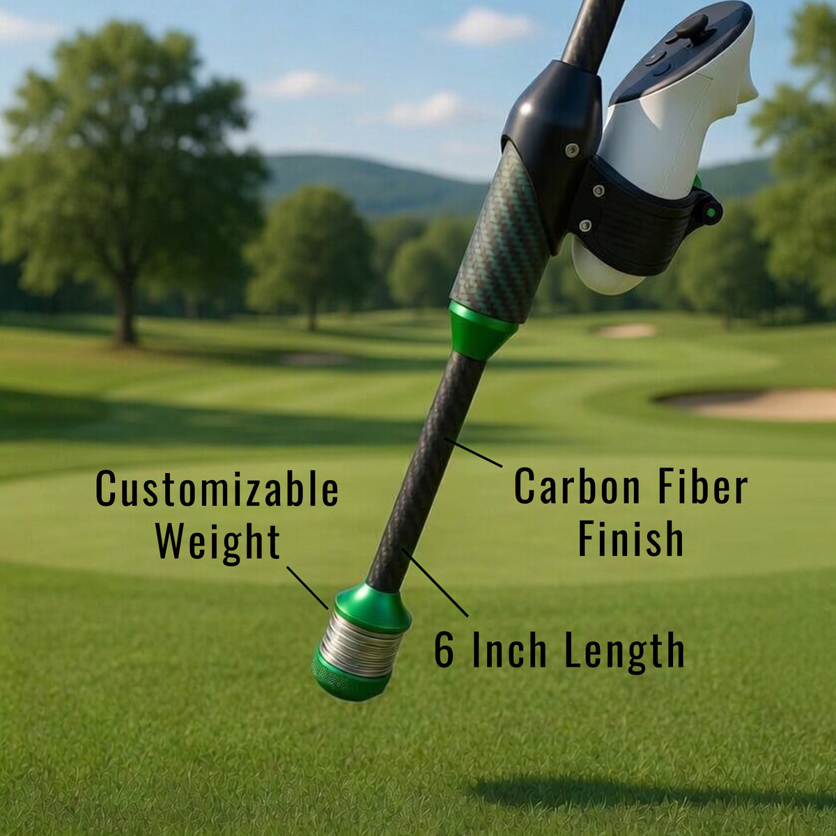 DriVR Elite VR Golf Club for Meta Quest