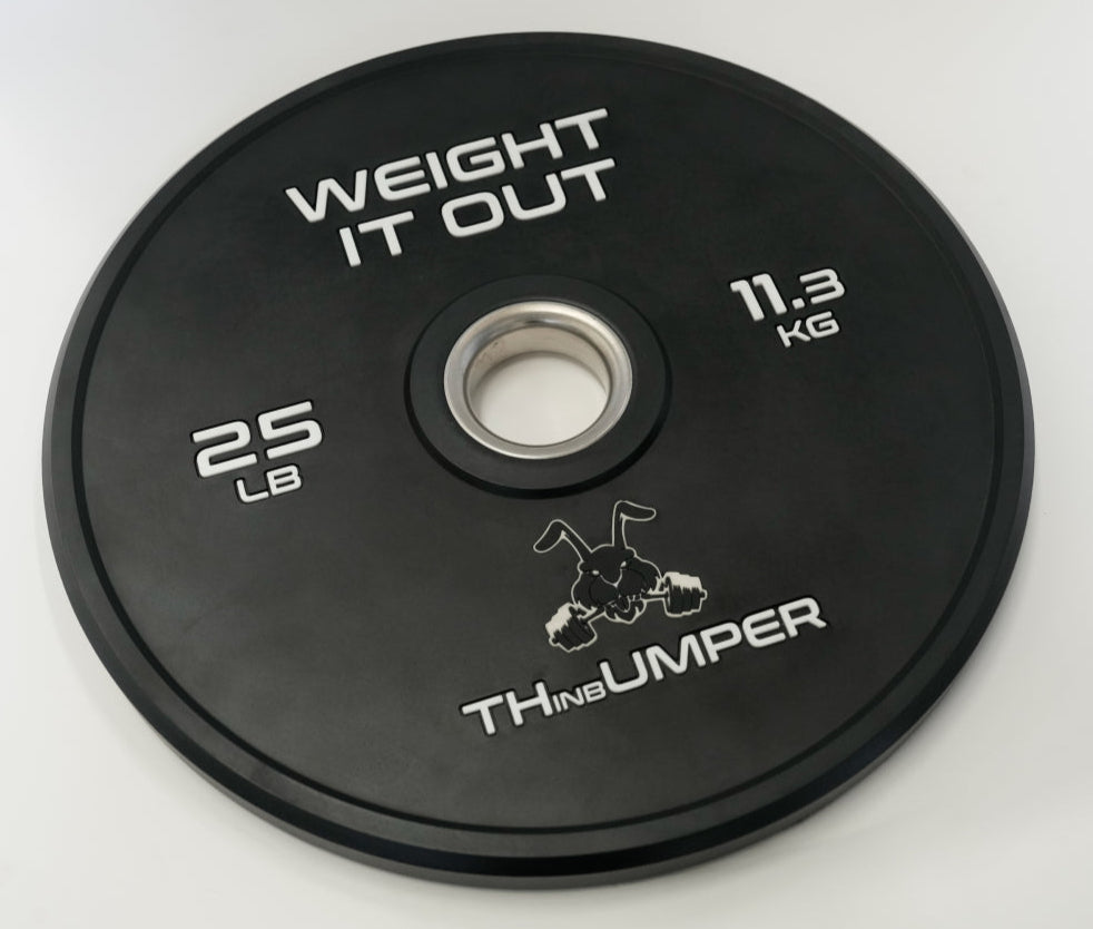 'Thumper' Thin Bumper Plates, Sold in Pairs