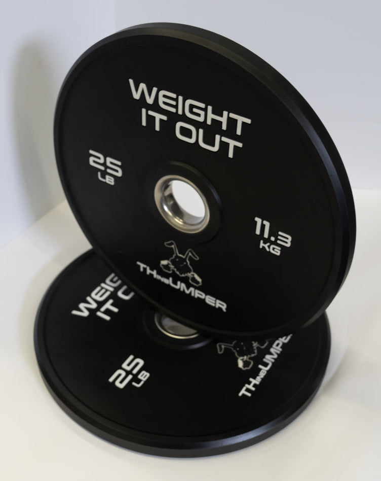 'Thumper' Thin Bumper Plates, Sold in Pairs