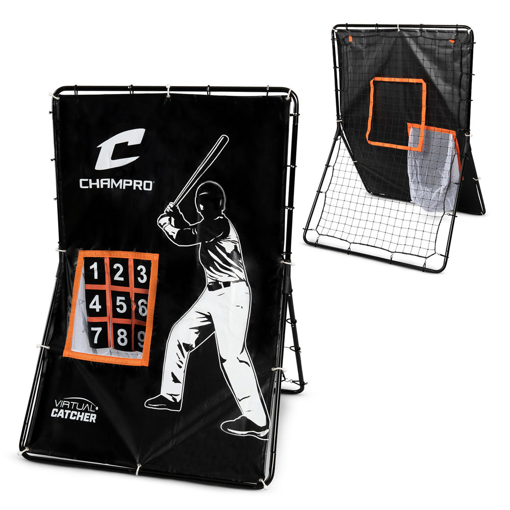 Virtual Catcher Rebound Screen, Baseball Training