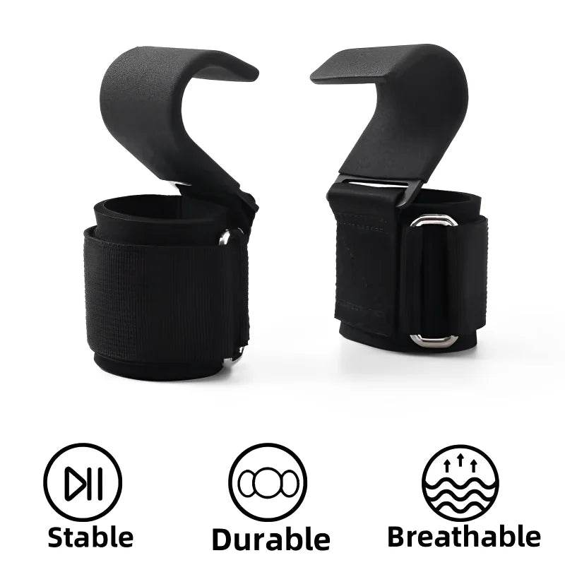 Non-Slip Weight Lifting Hooks, 2-Piece, view 5