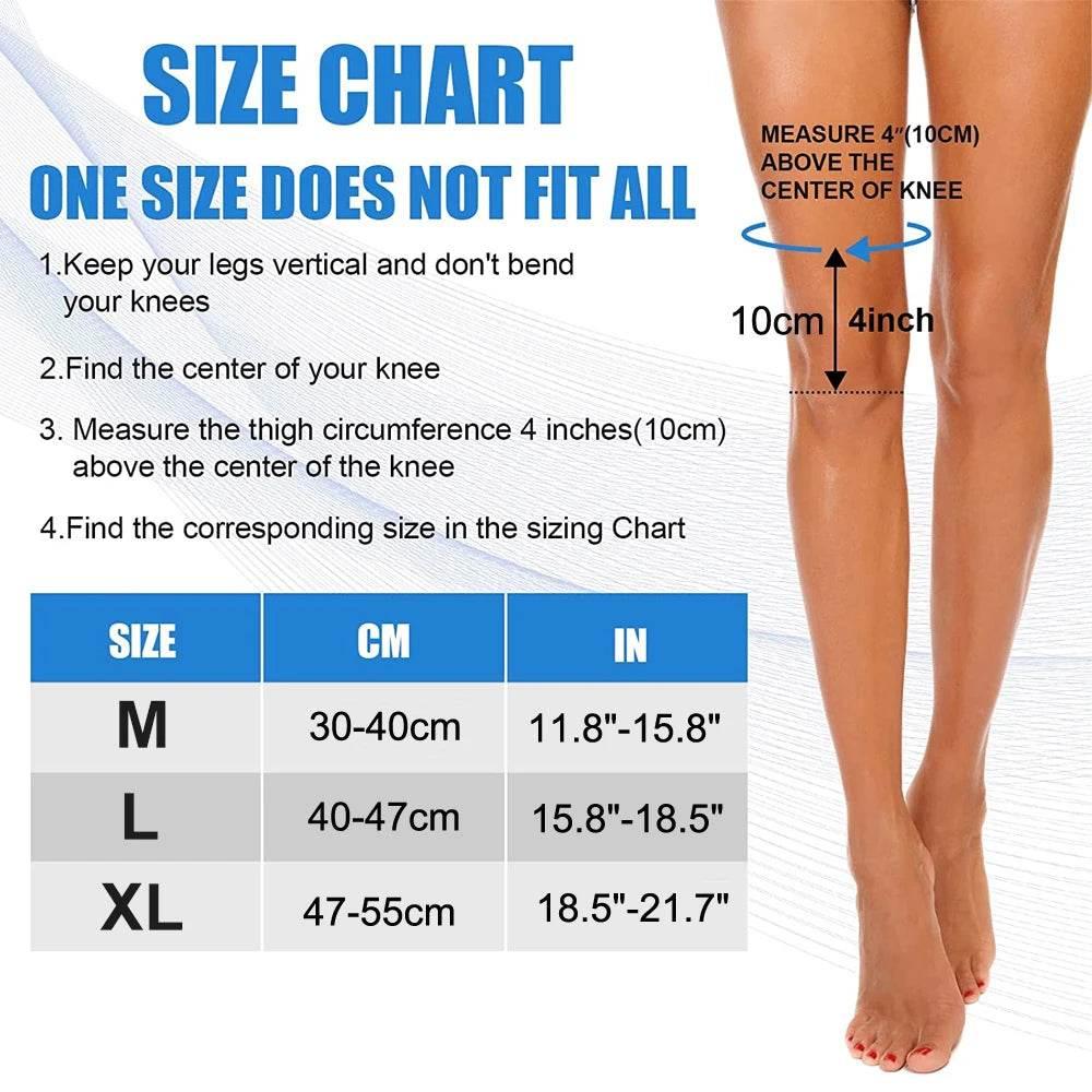Knee Compression Sleeve for Pain Relief, view 2