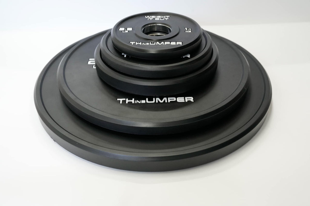 'Thumper' Thin Bumper Plates, Sold in Pairs