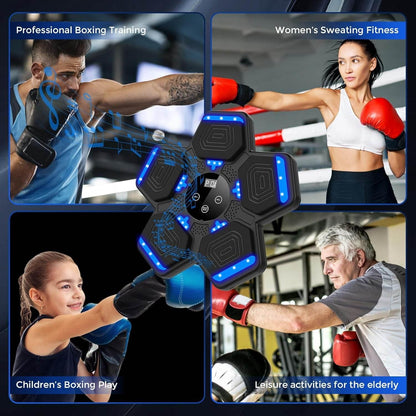 Bluetooth Music Boxing Machine with Gloves, view 3
