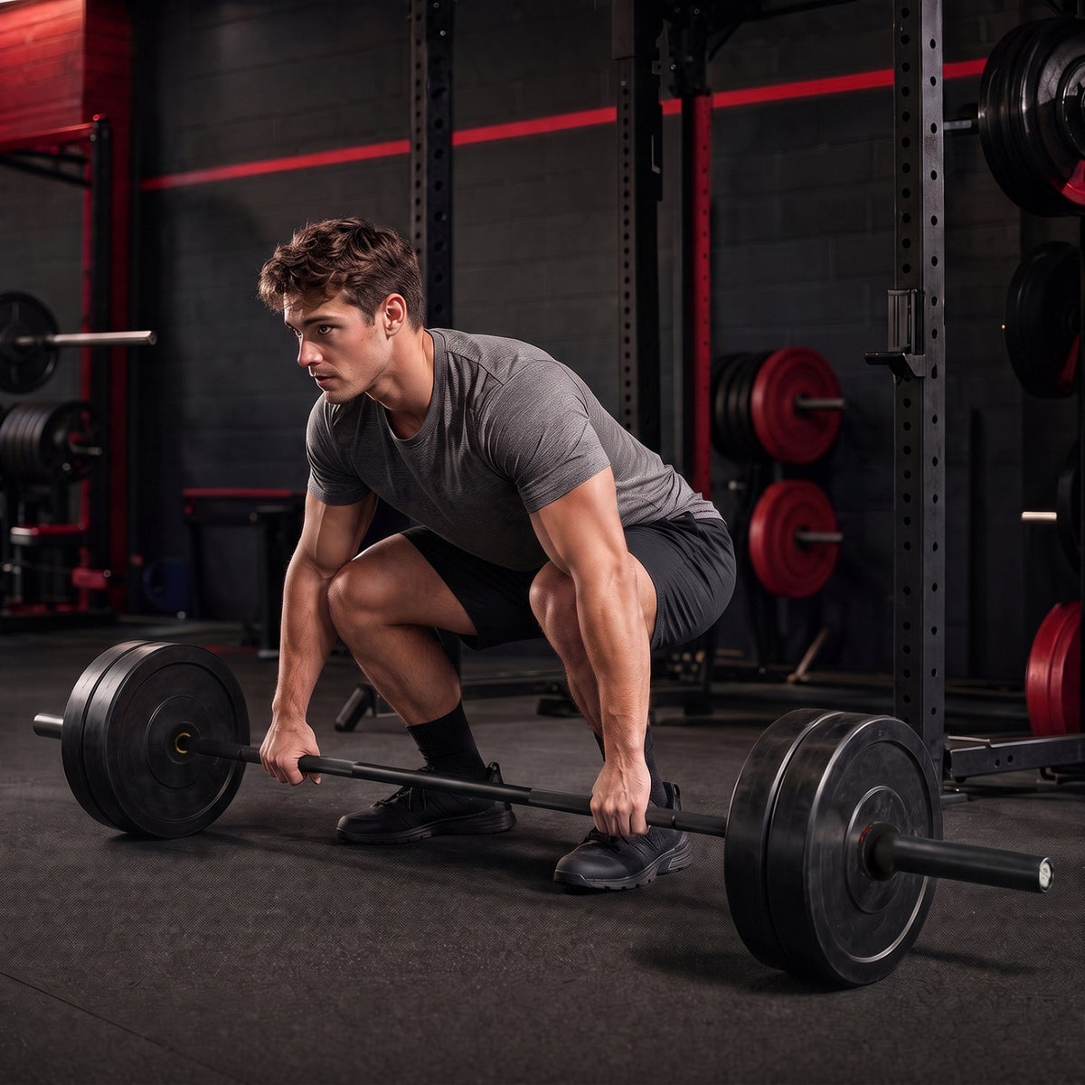7ft Olympic Barbell, 2000 lb Capacity