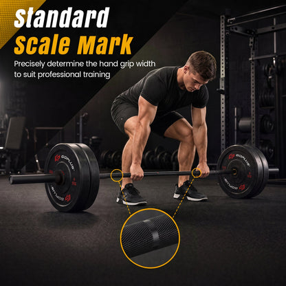 7ft Olympic Barbell, 2000 lb Capacity