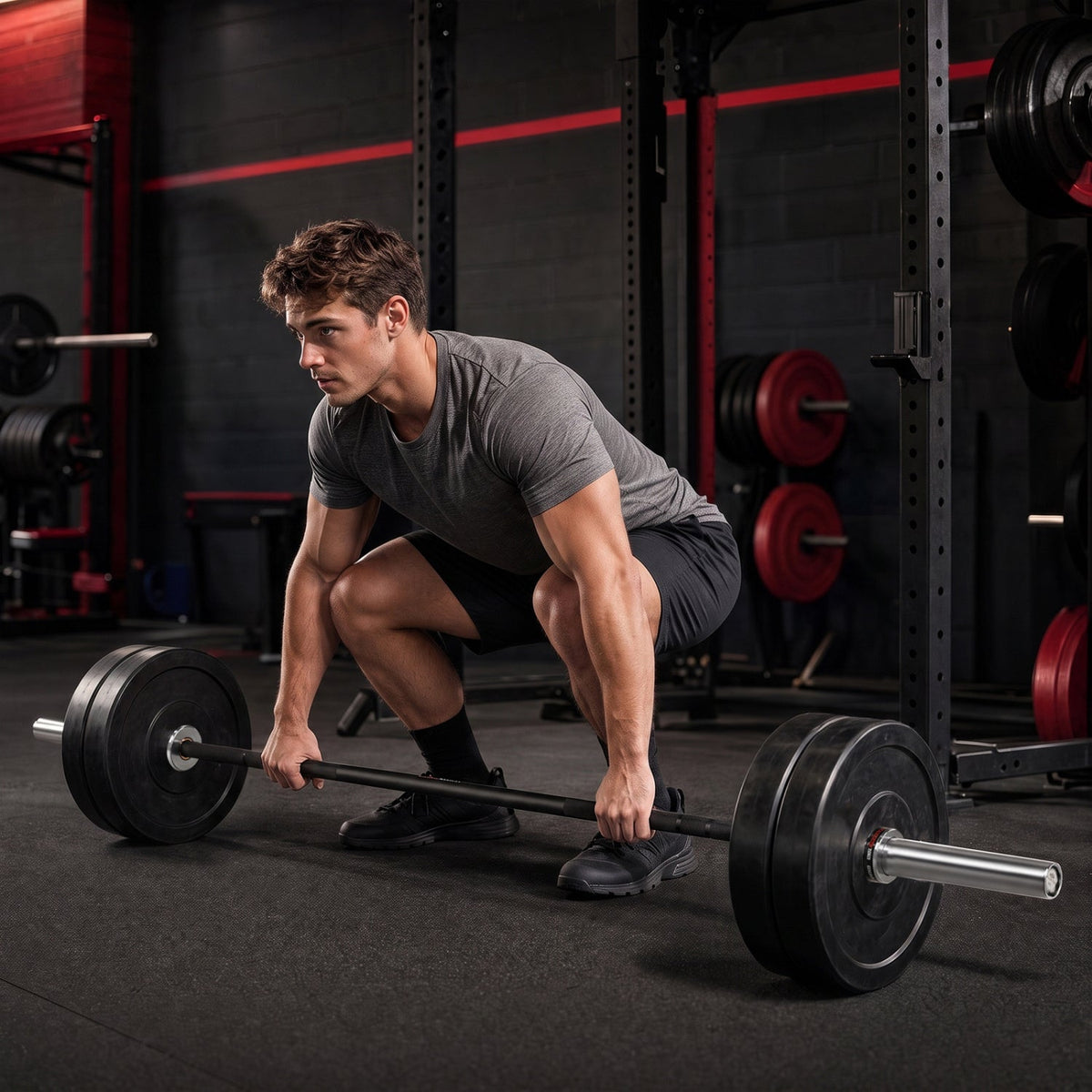 7ft Olympic Barbell, 2000 lb Capacity
