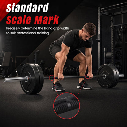 7ft Olympic Barbell, 2000 lb Capacity