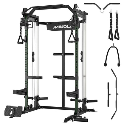 HR05 Plate-Loaded Half Rack Functional Trainer