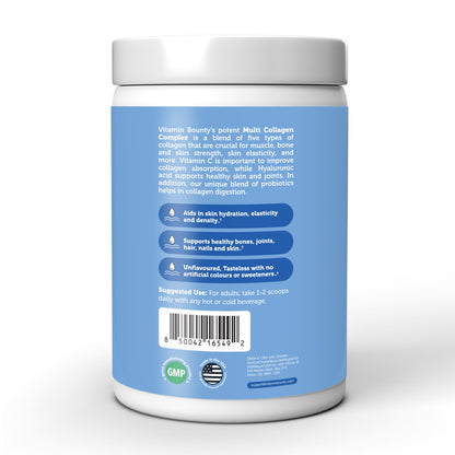 Multi Collagen Complex + with Vitamin C & Hyaluronic Acid
