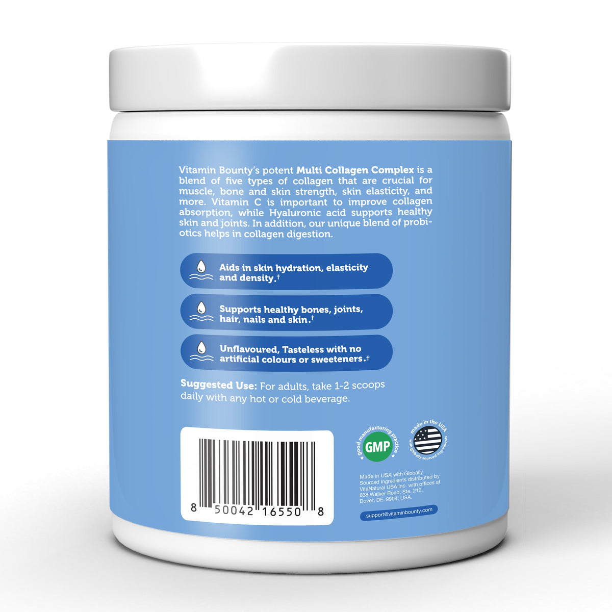 Multi Collagen Complex + with Vitamin C & Hyaluronic Acid
