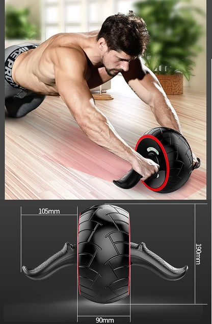 Ultra-Wide Ab Roller Wheel with Knee Pad