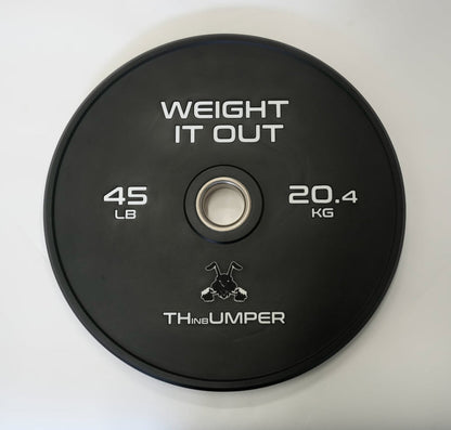 'Thumper' Thin Bumper Plates, Sold in Pairs