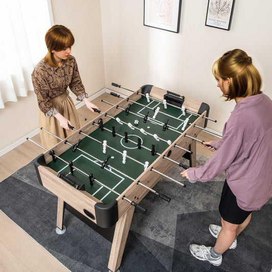 54" Foosball Table, Natural