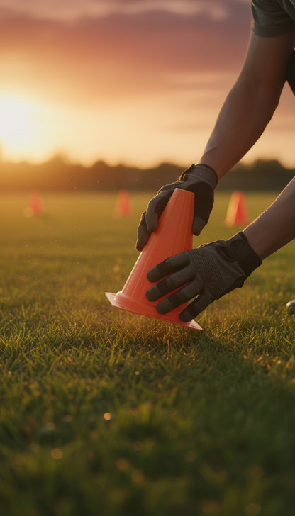 Training Cone in use