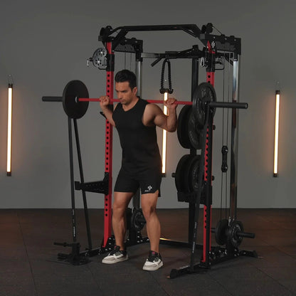 HR05 Plate-Loaded Half Rack Functional Trainer