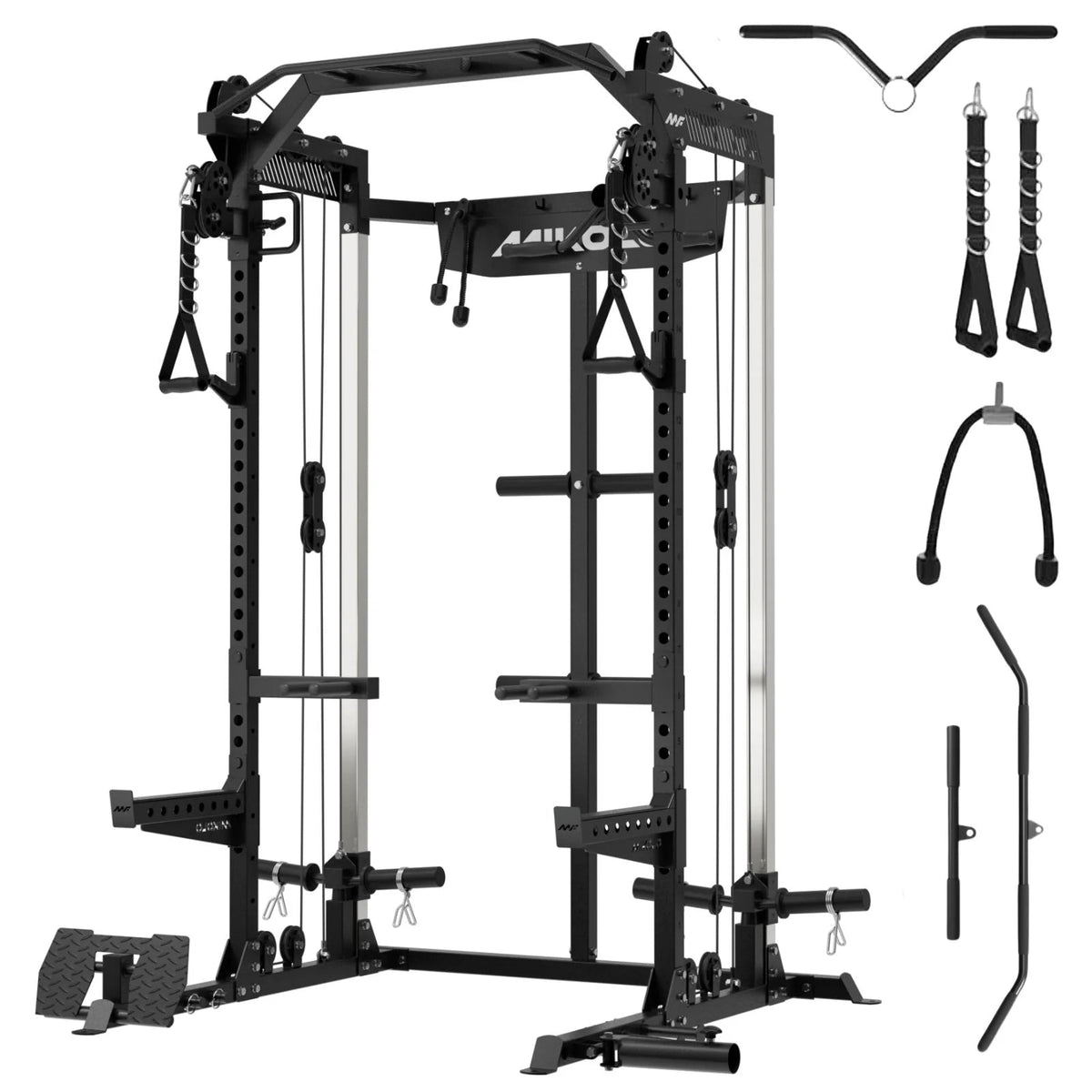 HR05 Plate-Loaded Half Rack Functional Trainer