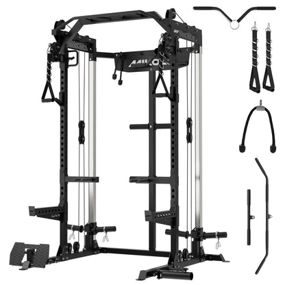 HR05 Plate-Loaded Half Rack Functional Trainer