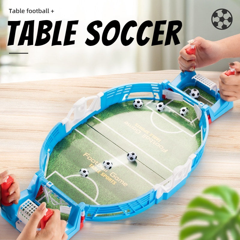 Tabletop Soccer Game, Portable Mini Football Kit