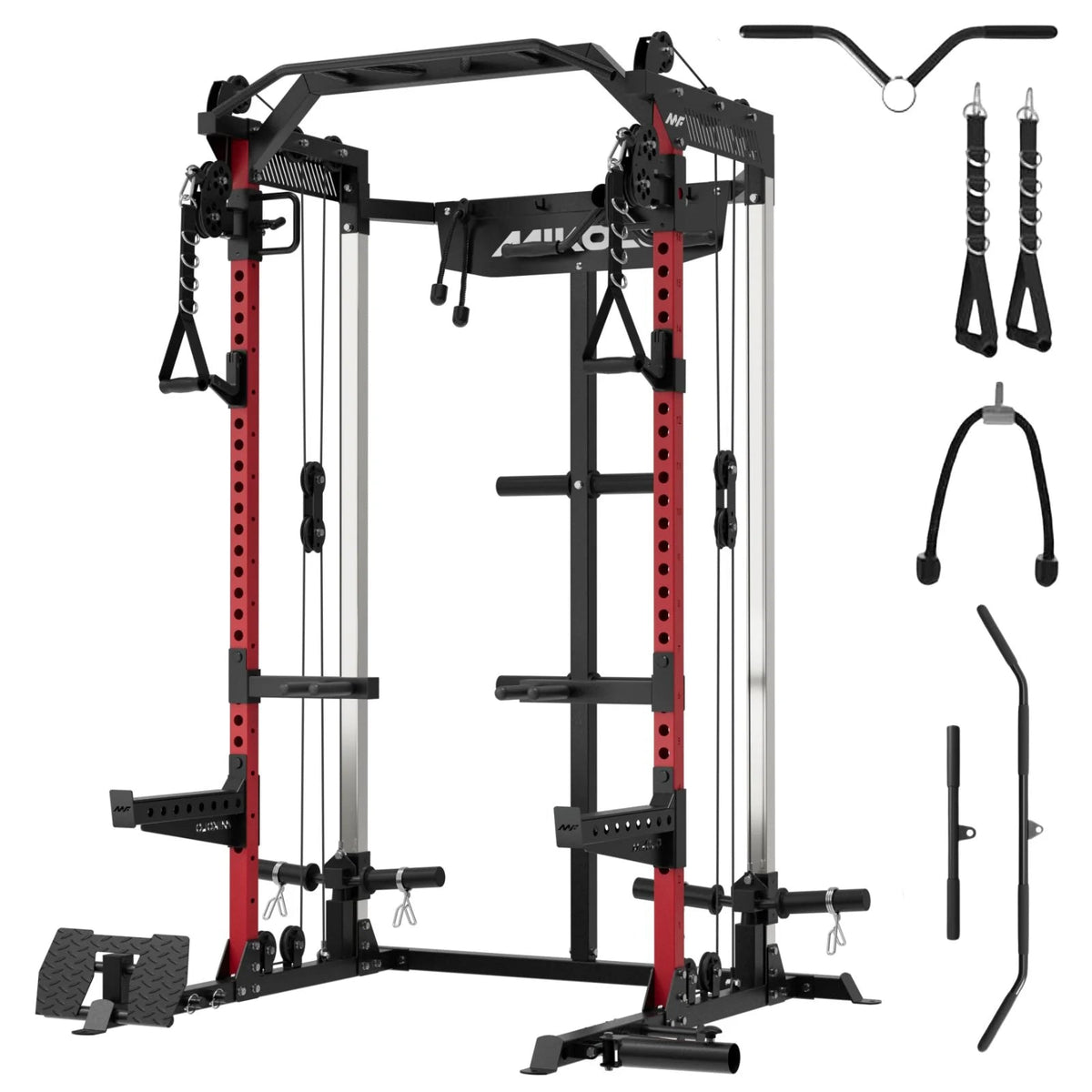 HR05 Plate-Loaded Half Rack Functional Trainer