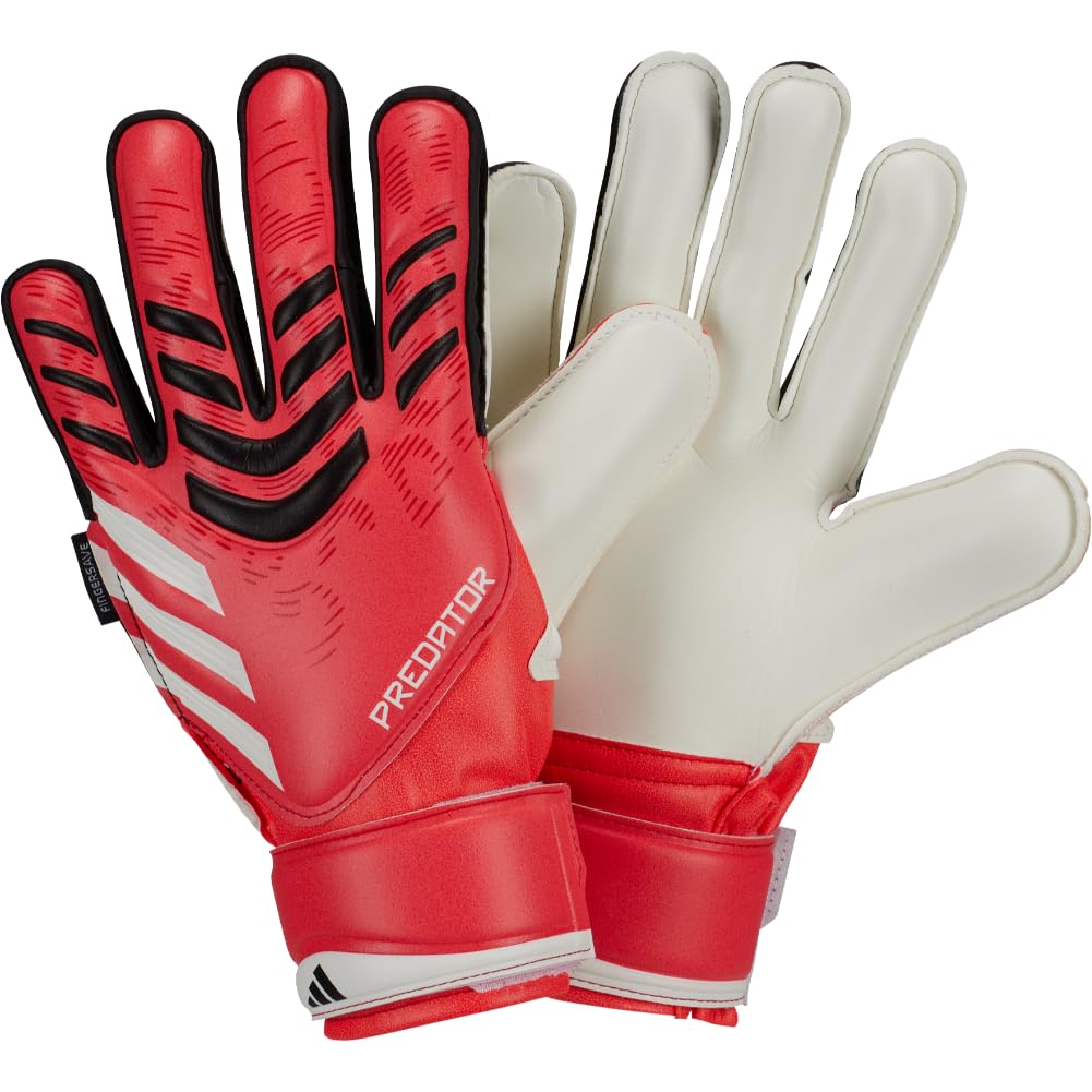 adidas Kids Predator Match Fingersave Goalie Gloves, view 2