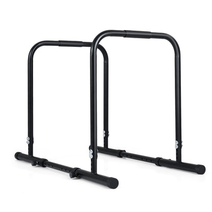 Adjustable Dip Bar Station, 330 lb Capacity