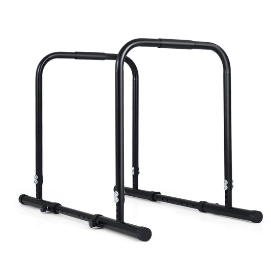 Adjustable Dip Bar Station, 330 lb Capacity