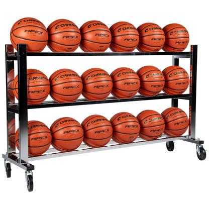 Monster Ball Cart, Basketball Storage Rack