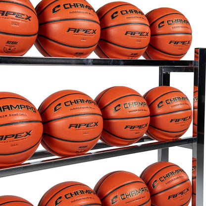 Monster Ball Cart, Basketball Storage Rack, view 2
