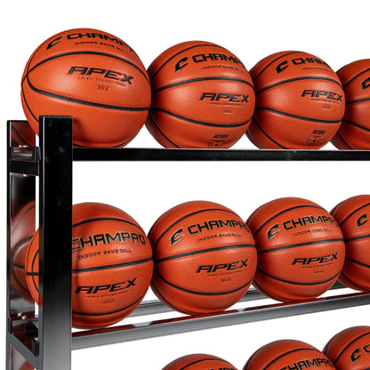 Monster Ball Cart, Basketball Storage Rack, view 3