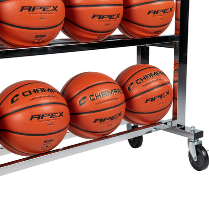 Monster Ball Cart, Basketball Storage Rack, view 4