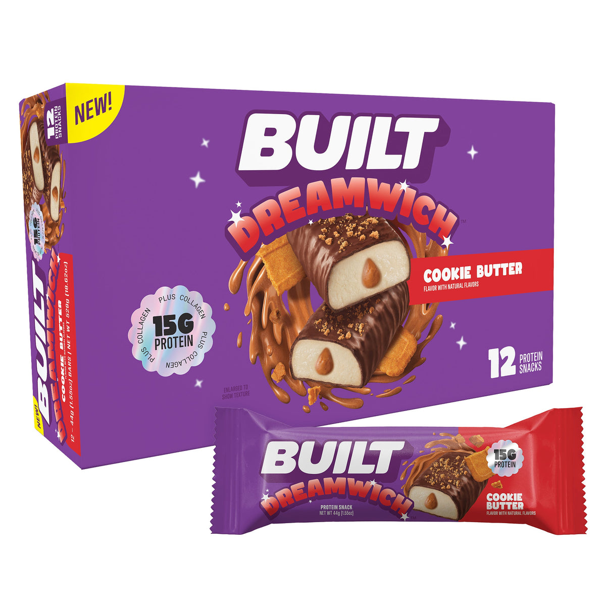 Dreamwich Cookie Butter Protein Snack