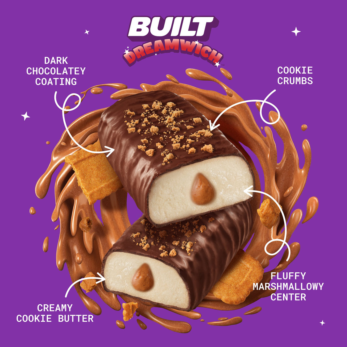 Dreamwich Cookie Butter Protein Snack