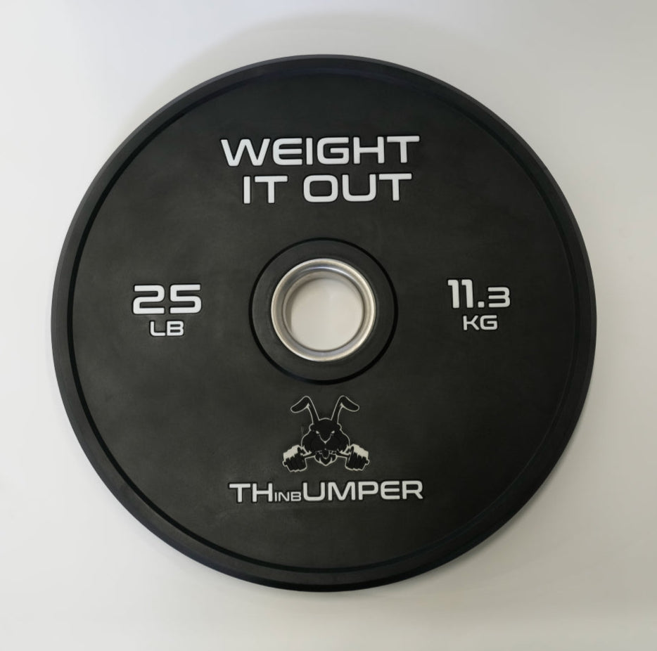 'Thumper' Thin Bumper Plates, Sold in Pairs