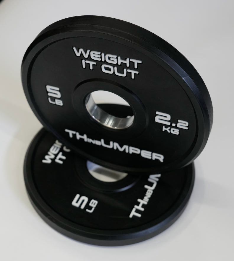 'Thumper' Thin Bumper Plates, Sold in Pairs