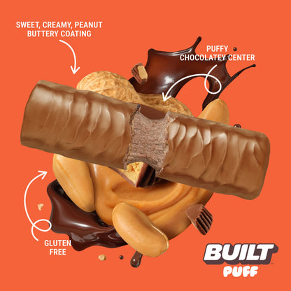 Peanut Butter Cup Puff Protein Bar