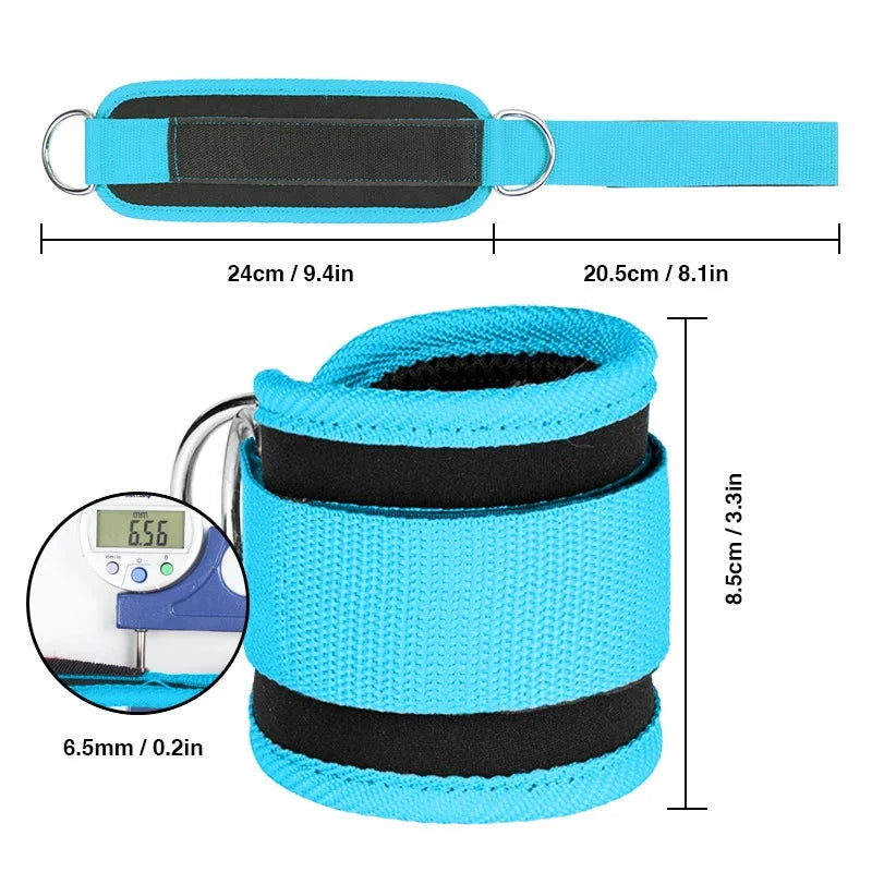 Gym Ankle Cuffs for Glute and Leg Strength Training, view 2